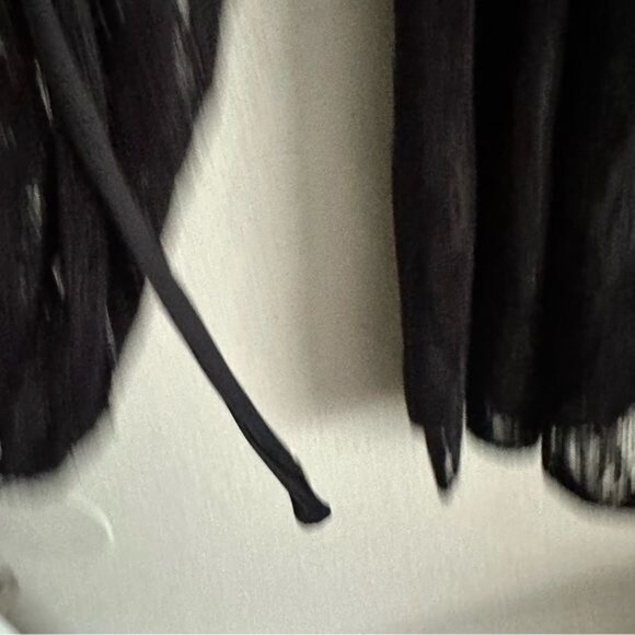 Free People Ruby Black Lace Mini Boho Dress Size Small new with Tags - Picture 9 of 11